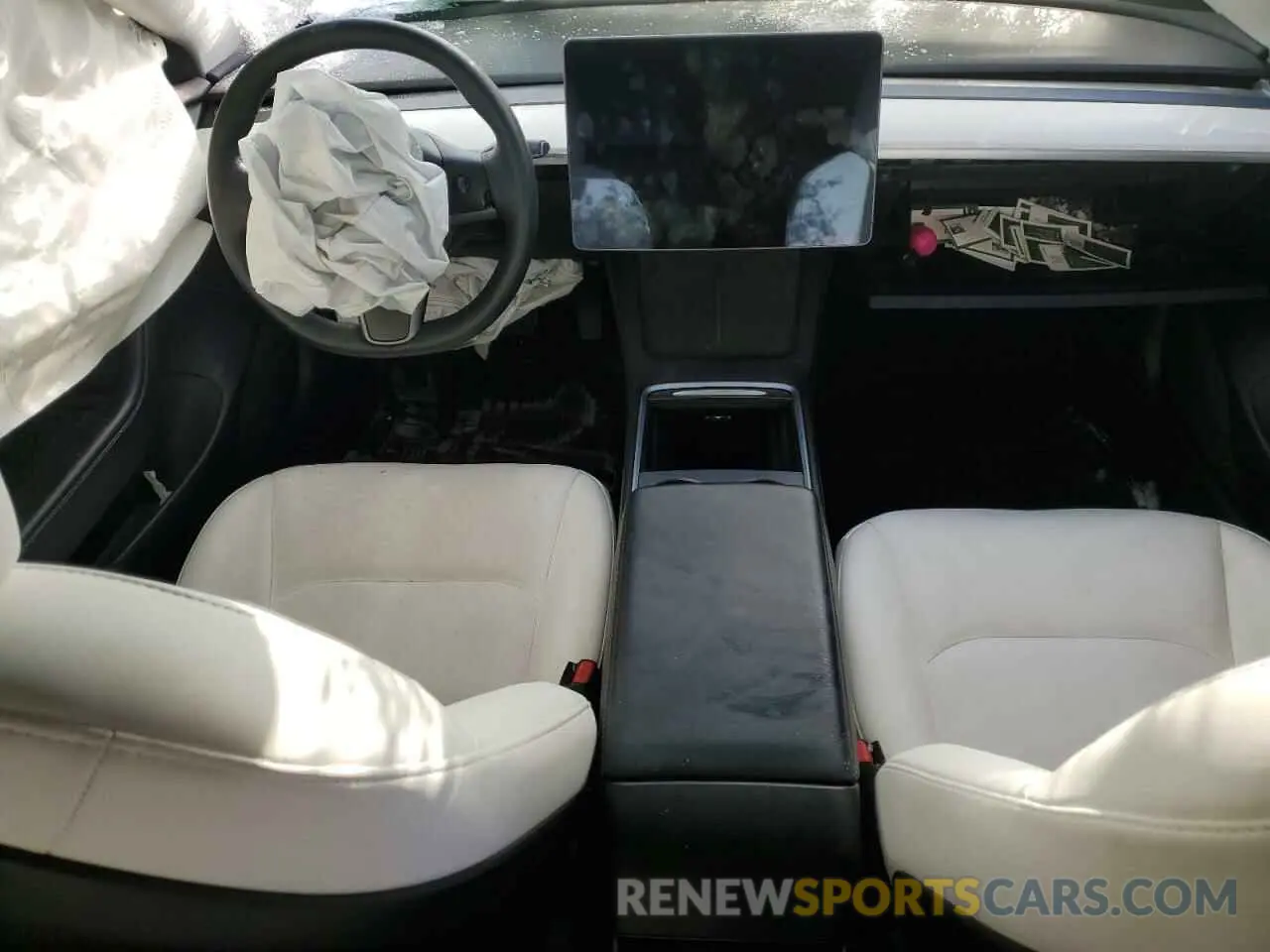 8 Photograph of a damaged car 5YJ3E1EBXNF153346 TESLA MODEL 3 2022