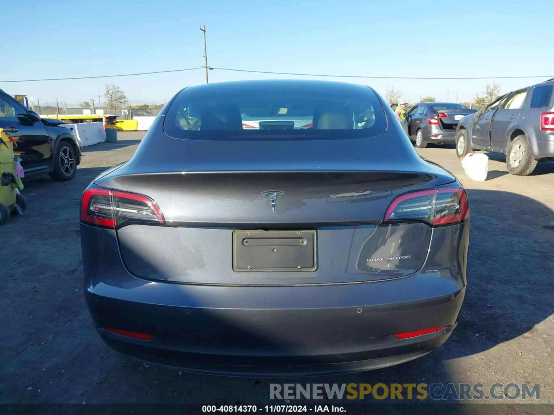 16 Photograph of a damaged car 5YJ3E1EBXNF170518 TESLA MODEL 3 2022