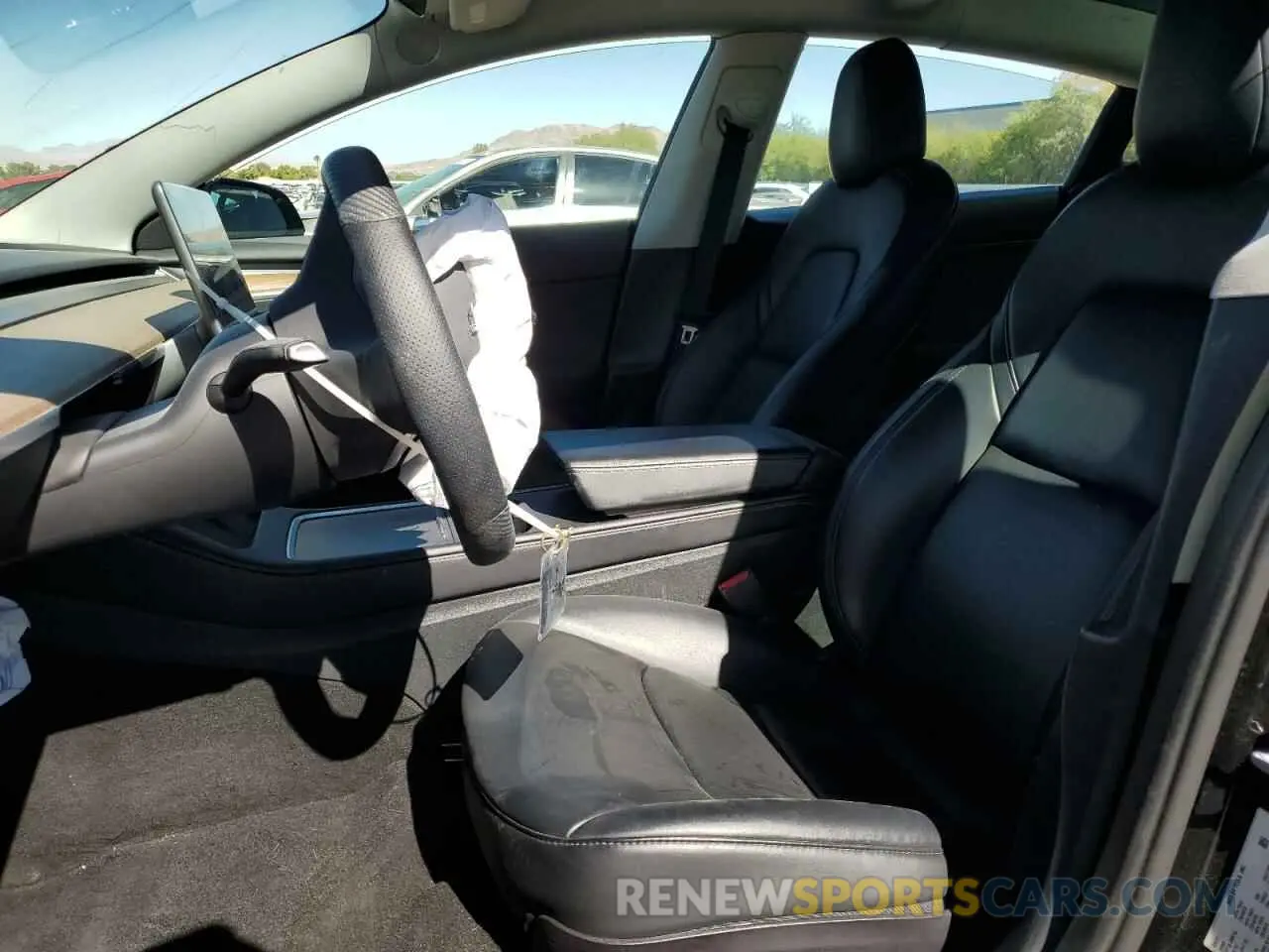 7 Photograph of a damaged car 5YJ3E1EBXNF186458 TESLA MODEL 3 2022