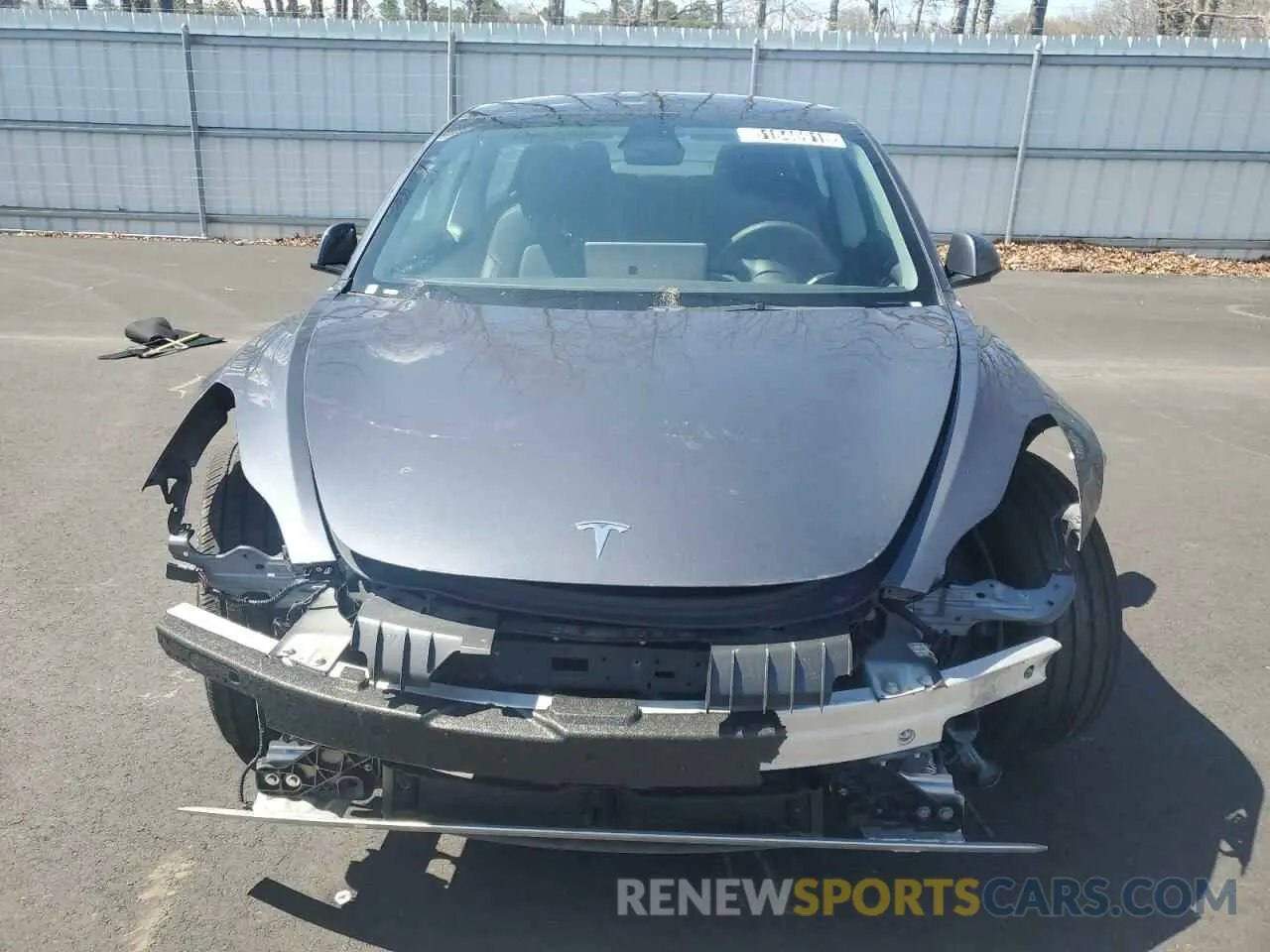 5 Photograph of a damaged car 5YJ3E1EBXNF188596 TESLA MODEL 3 2022
