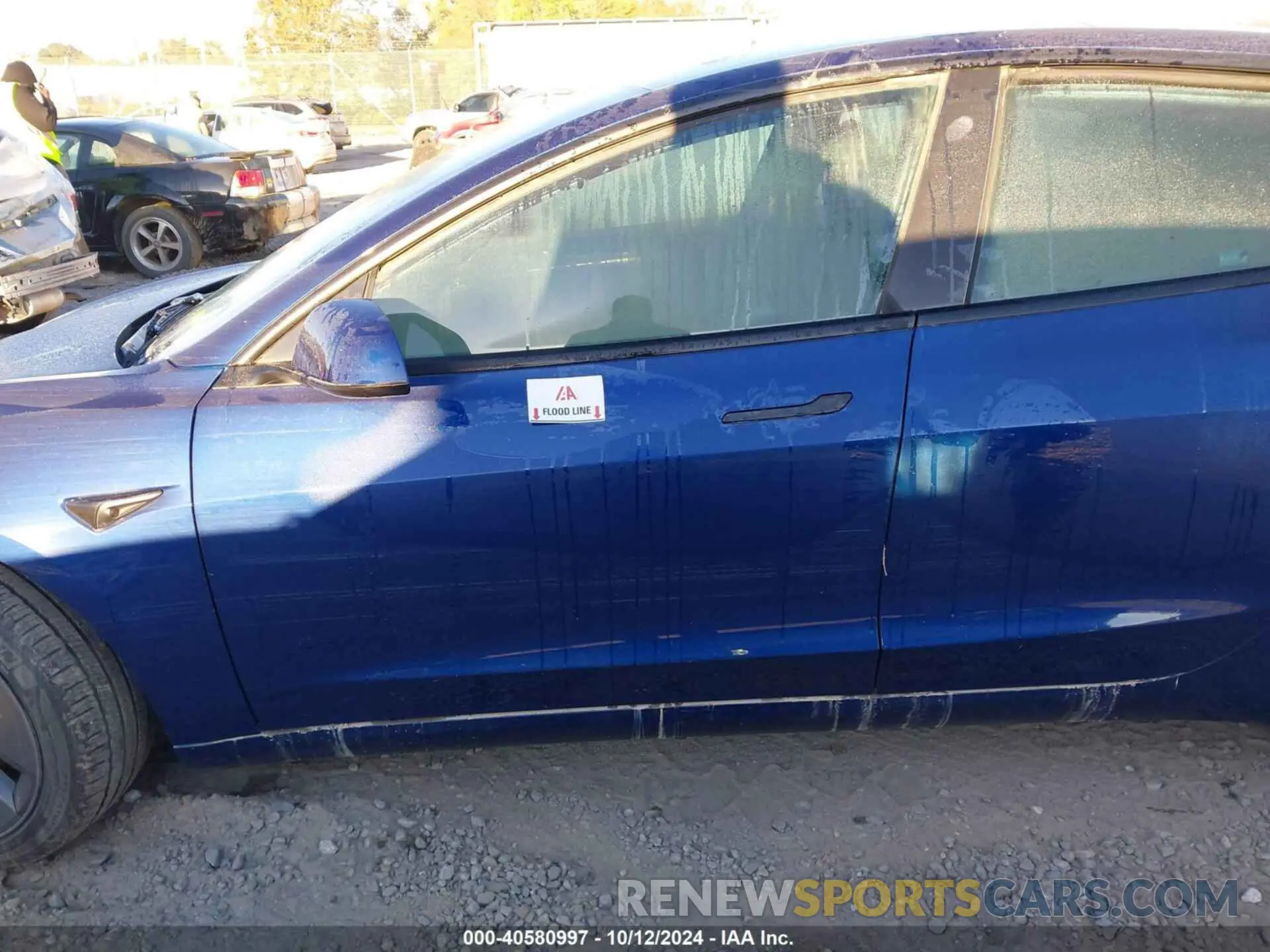 11 Photograph of a damaged car 5YJ3E1EBXNF192714 TESLA MODEL 3 2022