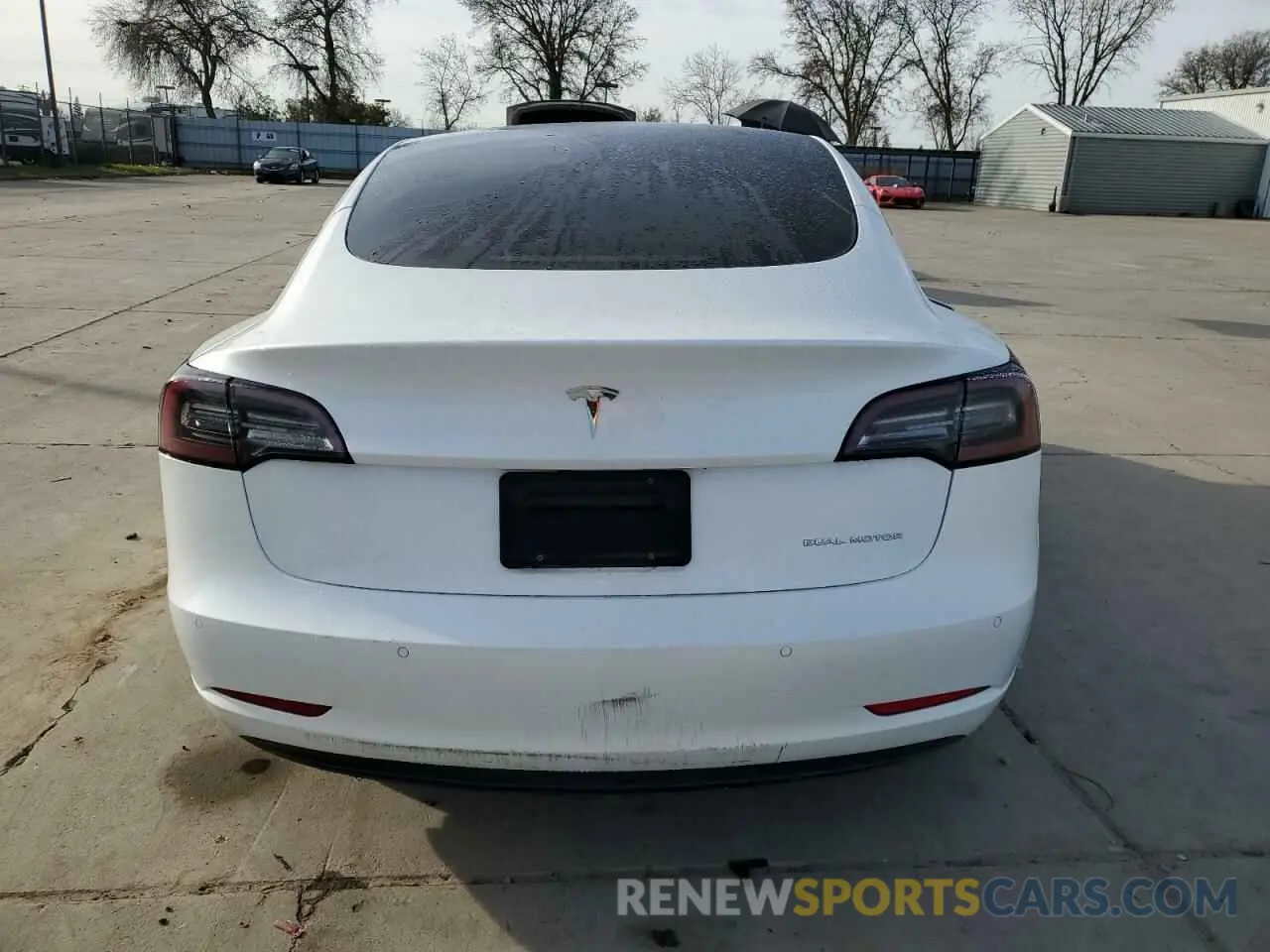 6 Photograph of a damaged car 5YJ3E1EBXNF204506 TESLA MODEL 3 2022