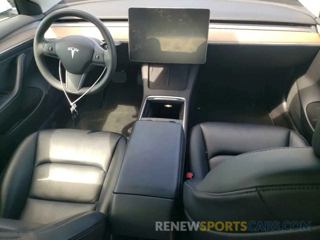 8 Photograph of a damaged car 5YJ3E1EBXNF207681 TESLA MODEL 3 2022