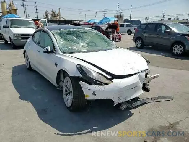 11 Photograph of a damaged car 5YJ3E1EBXNF211018 TESLA MODEL 3 2022