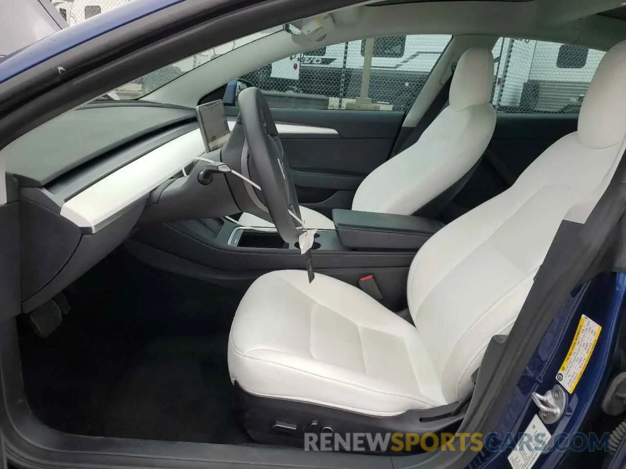 7 Photograph of a damaged car 5YJ3E1EBXNF230877 TESLA MODEL 3 2022