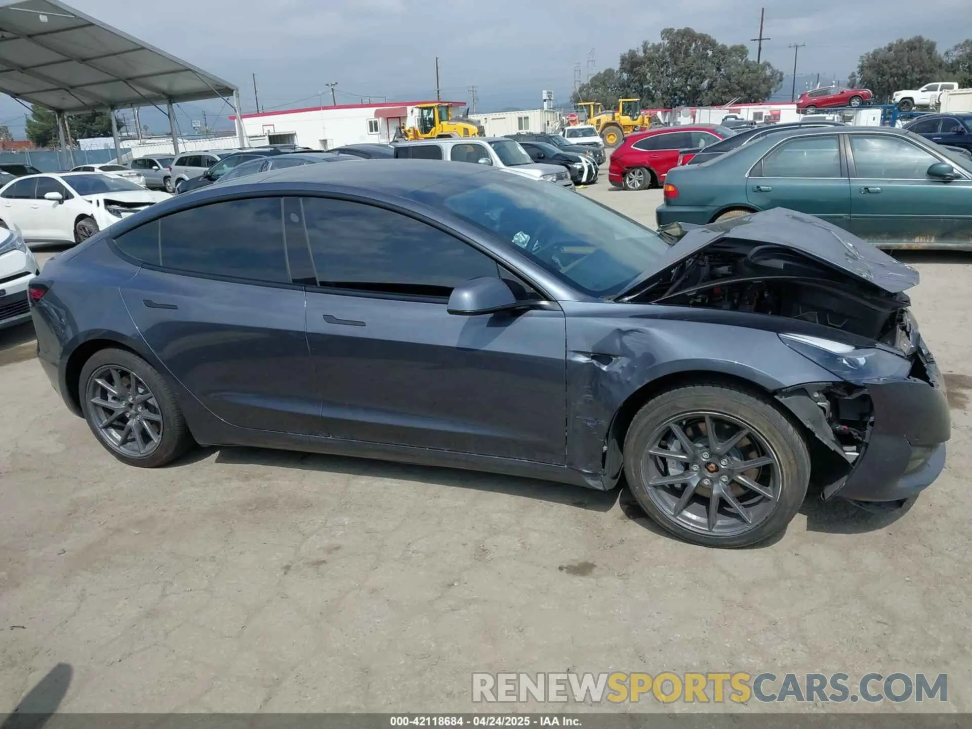 12 Photograph of a damaged car 5YJ3E1EBXNF250840 TESLA MODEL 3 2022