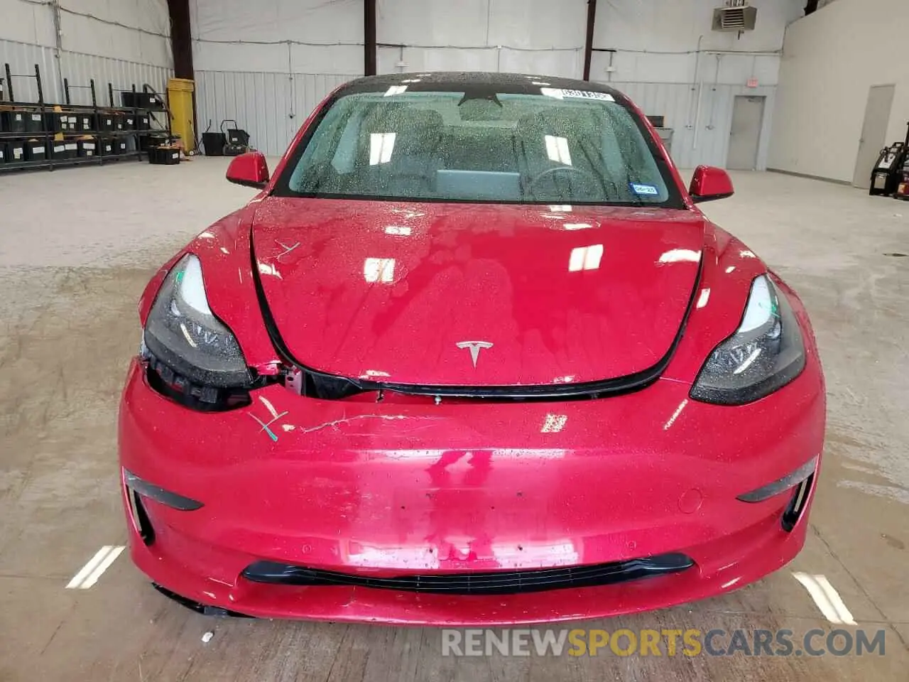 5 Photograph of a damaged car 5YJ3E1EBXNF285779 TESLA MODEL 3 2022