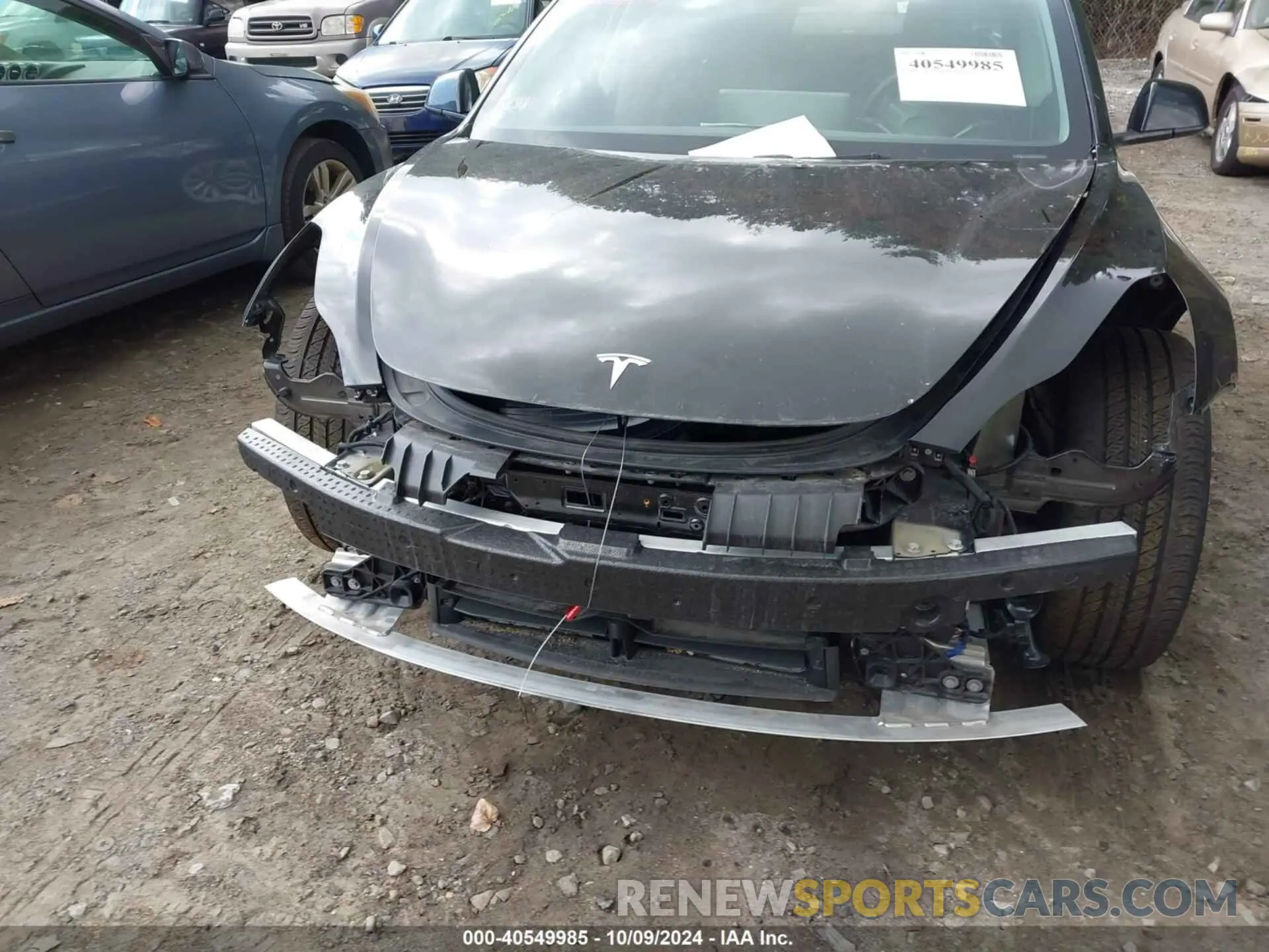 6 Photograph of a damaged car 5YJ3E1EBXNF304878 TESLA MODEL 3 2022