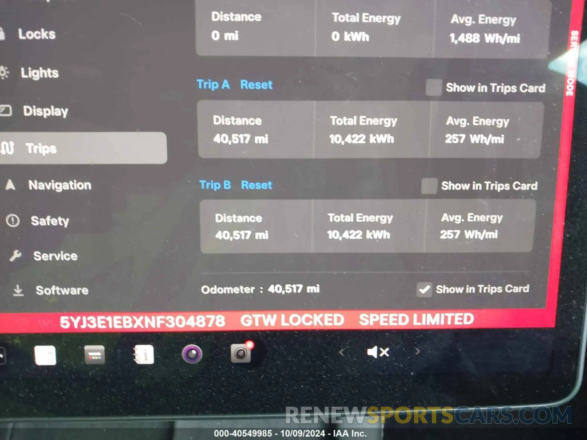 7 Photograph of a damaged car 5YJ3E1EBXNF304878 TESLA MODEL 3 2022