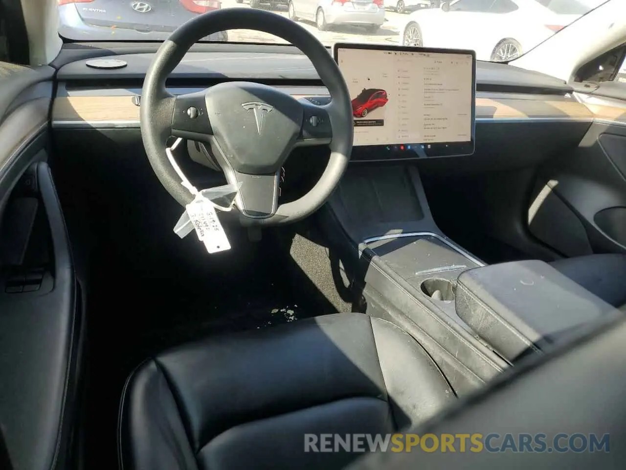 8 Photograph of a damaged car 5YJ3E1EBXNF304895 TESLA MODEL 3 2022