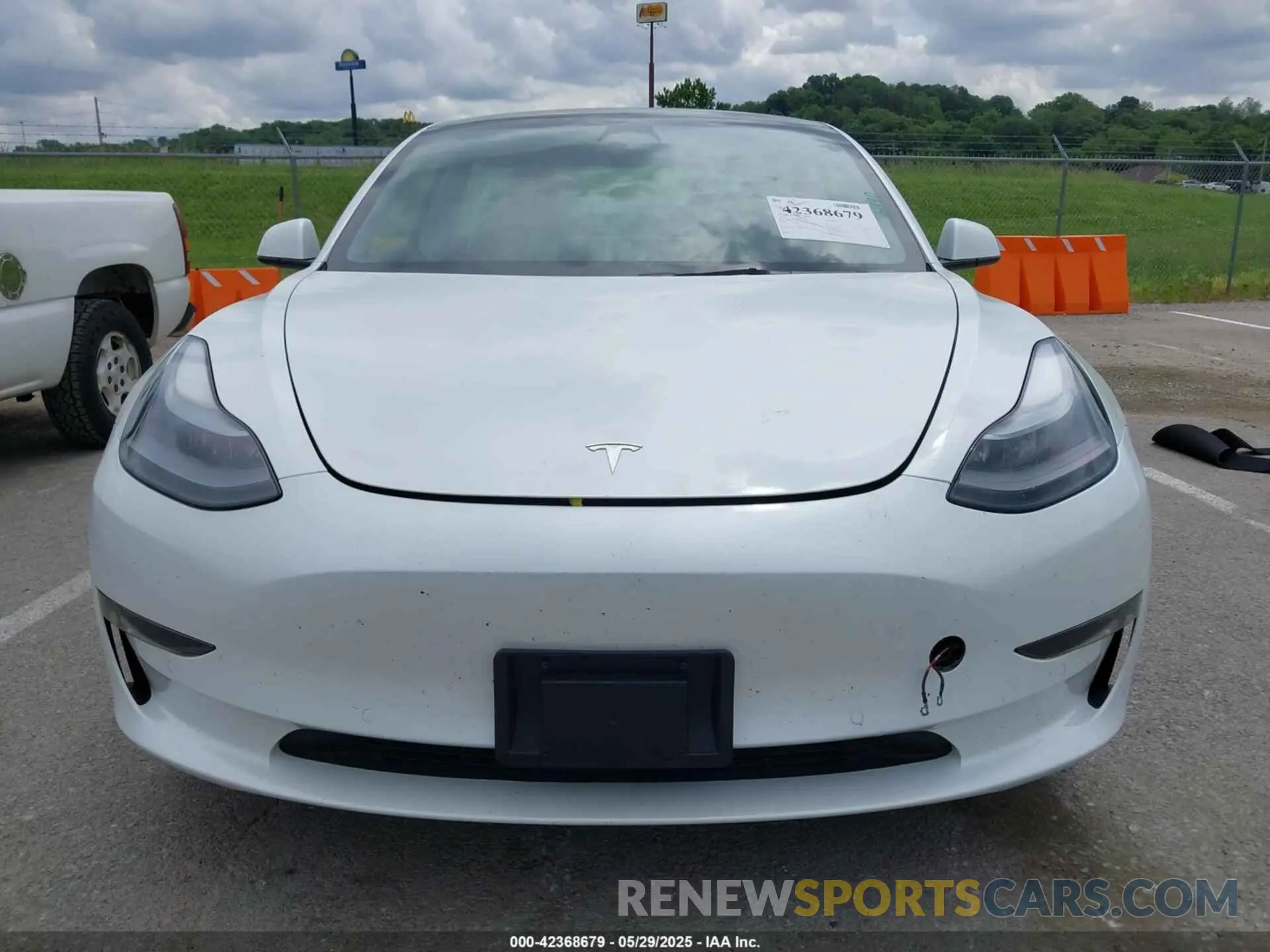 12 Photograph of a damaged car 5YJ3E1EBXNF319851 TESLA MODEL 3 2022
