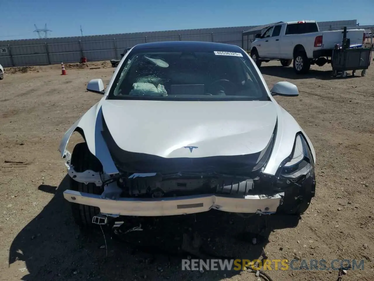 5 Photograph of a damaged car 5YJ3E1EBXNF328856 TESLA MODEL 3 2022