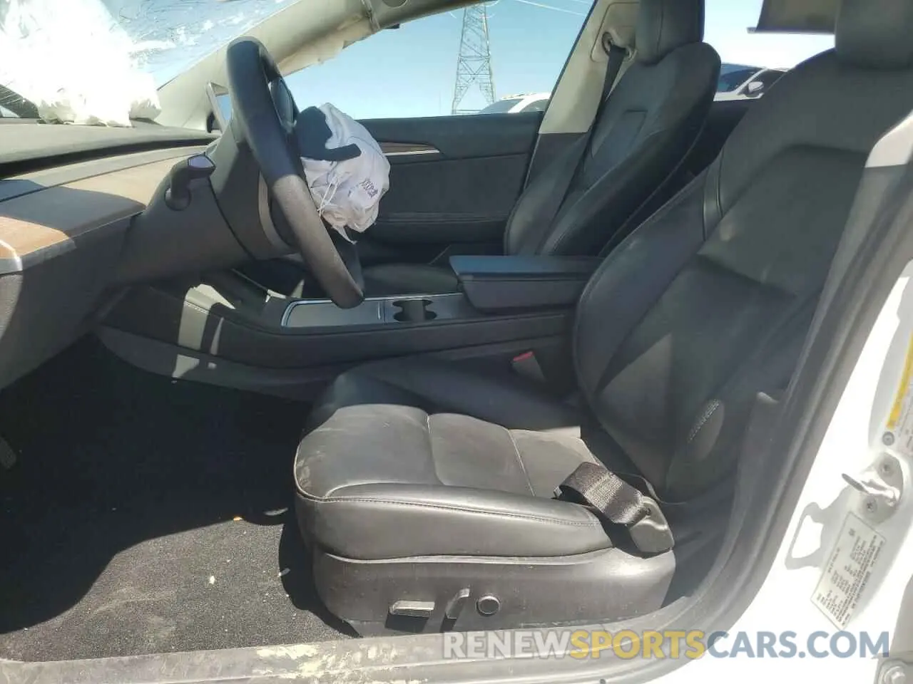 7 Photograph of a damaged car 5YJ3E1EBXNF328856 TESLA MODEL 3 2022