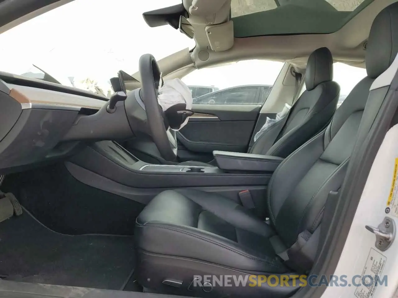 7 Photograph of a damaged car 5YJ3E1EBXNF330719 TESLA MODEL 3 2022