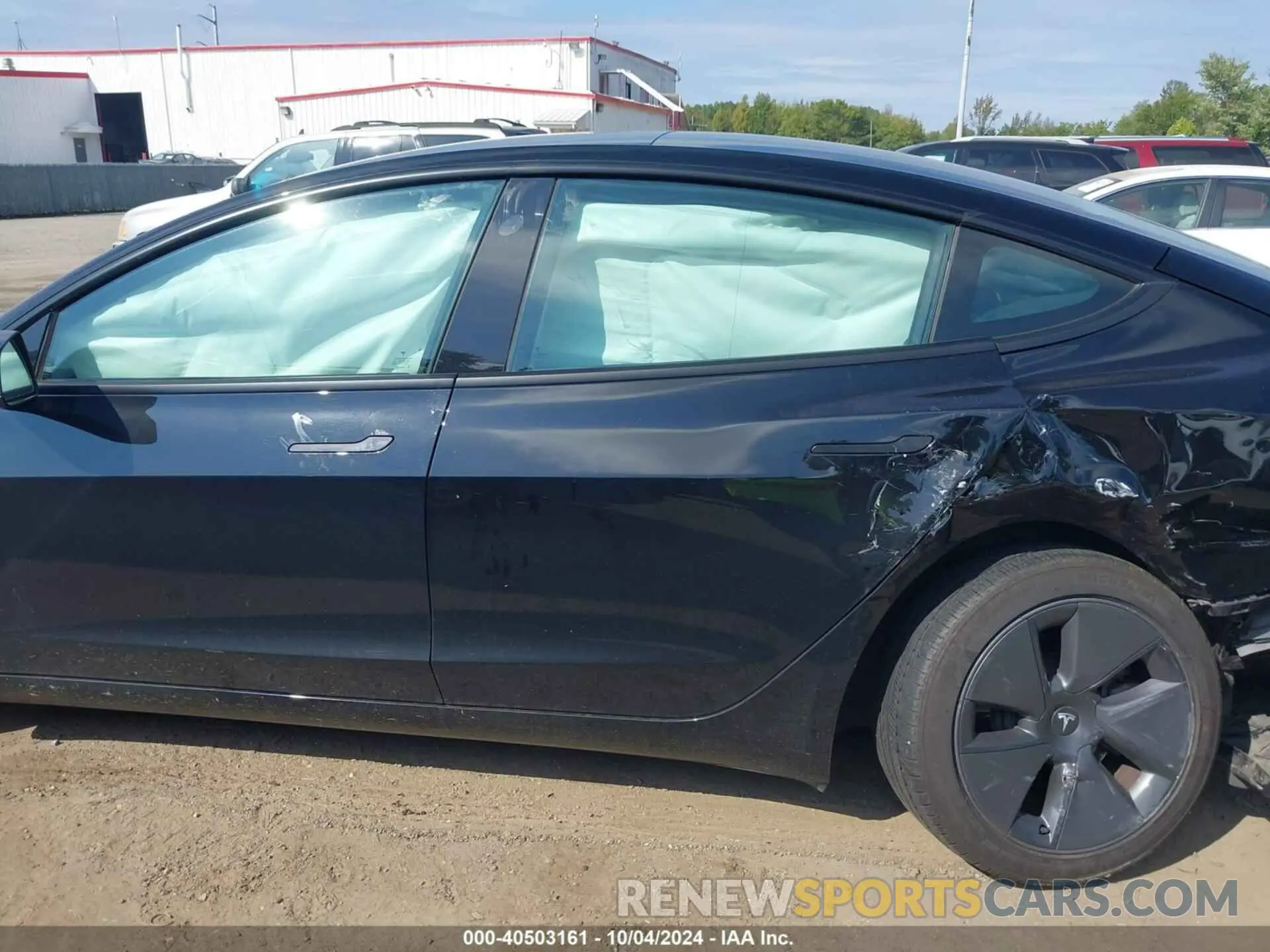 14 Photograph of a damaged car 5YJ3E1EBXNF349514 TESLA MODEL 3 2022