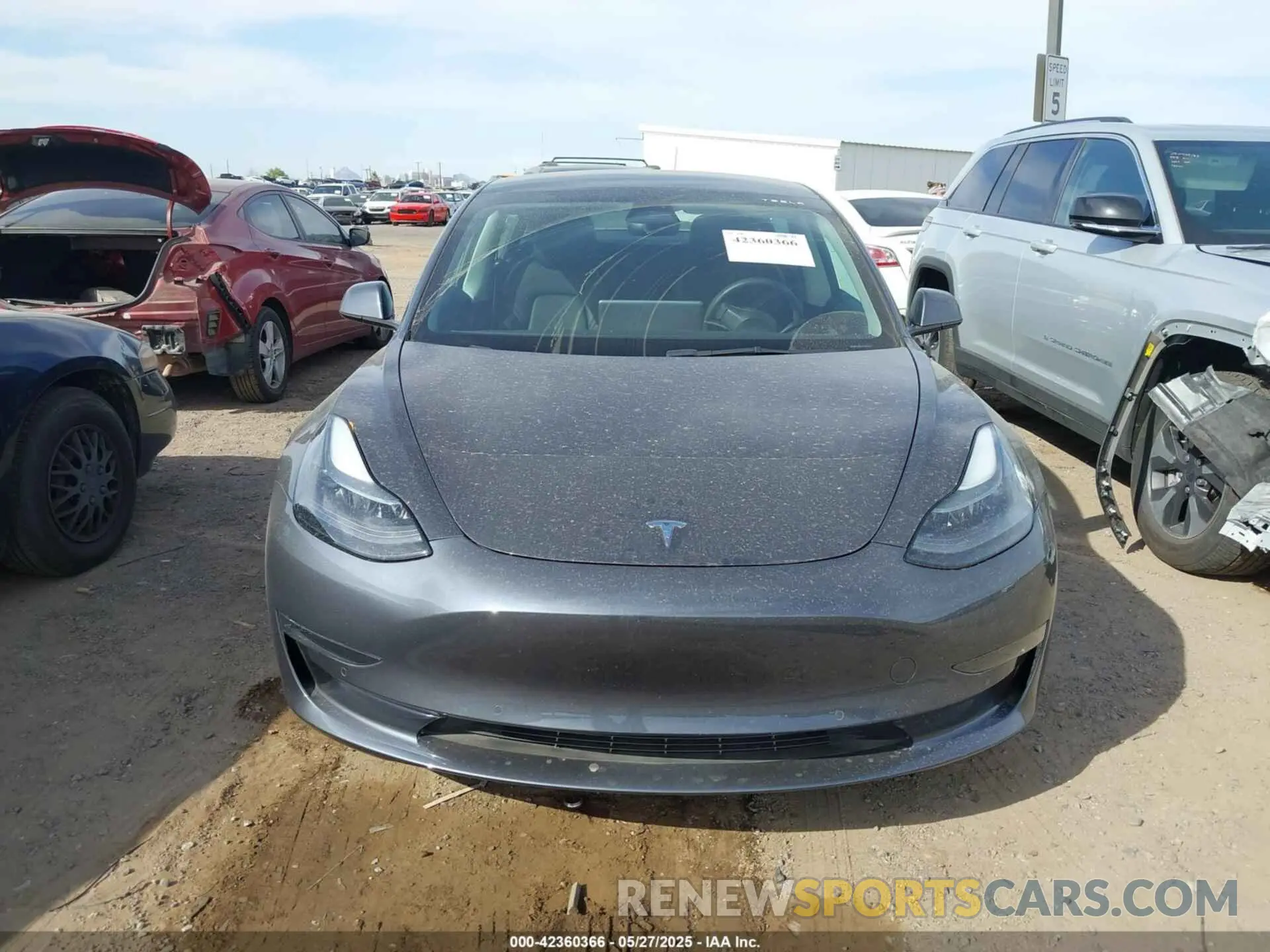 11 Photograph of a damaged car 5YJ3E1EC0NF165739 TESLA MODEL 3 2022