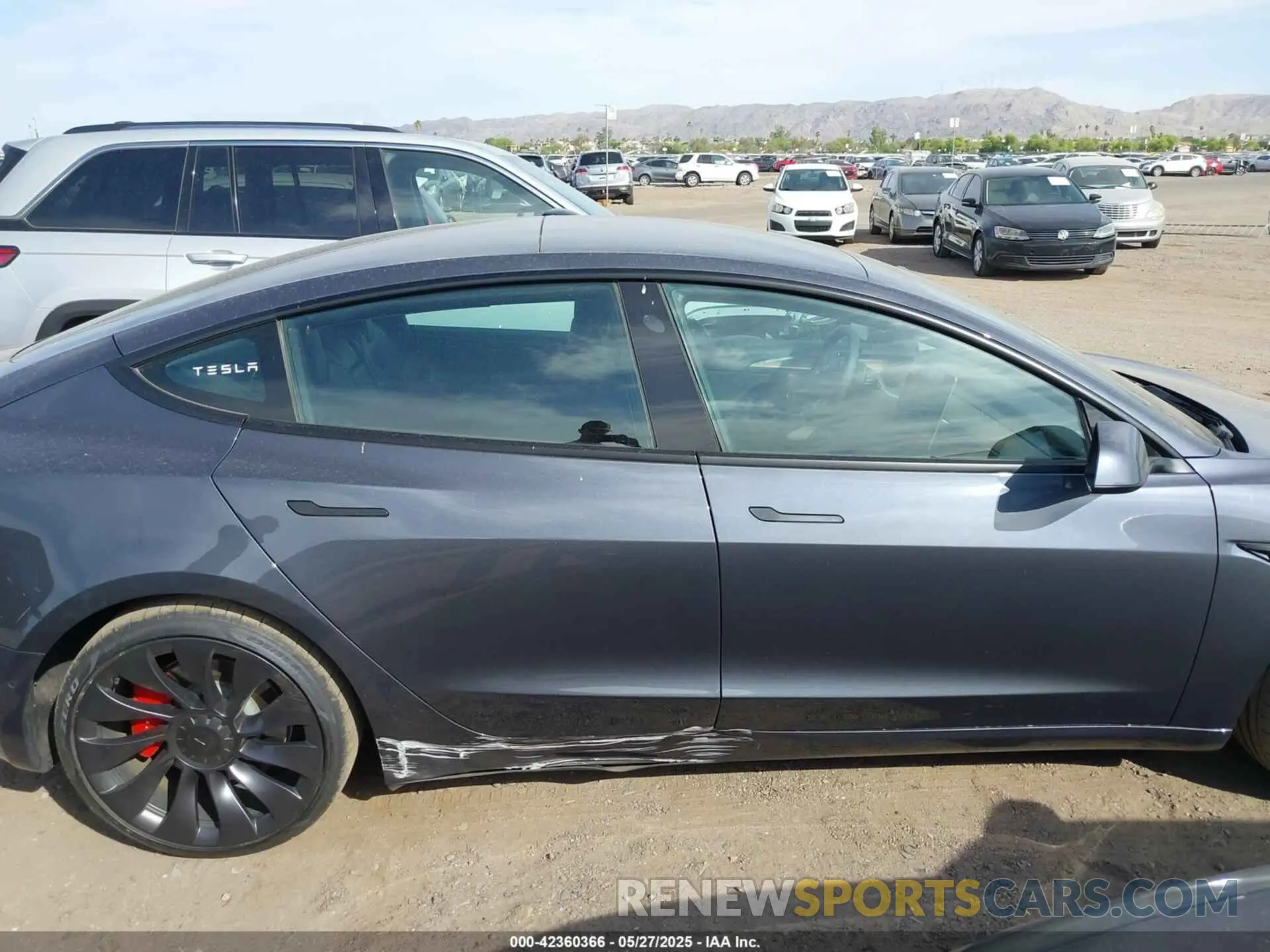 12 Photograph of a damaged car 5YJ3E1EC0NF165739 TESLA MODEL 3 2022