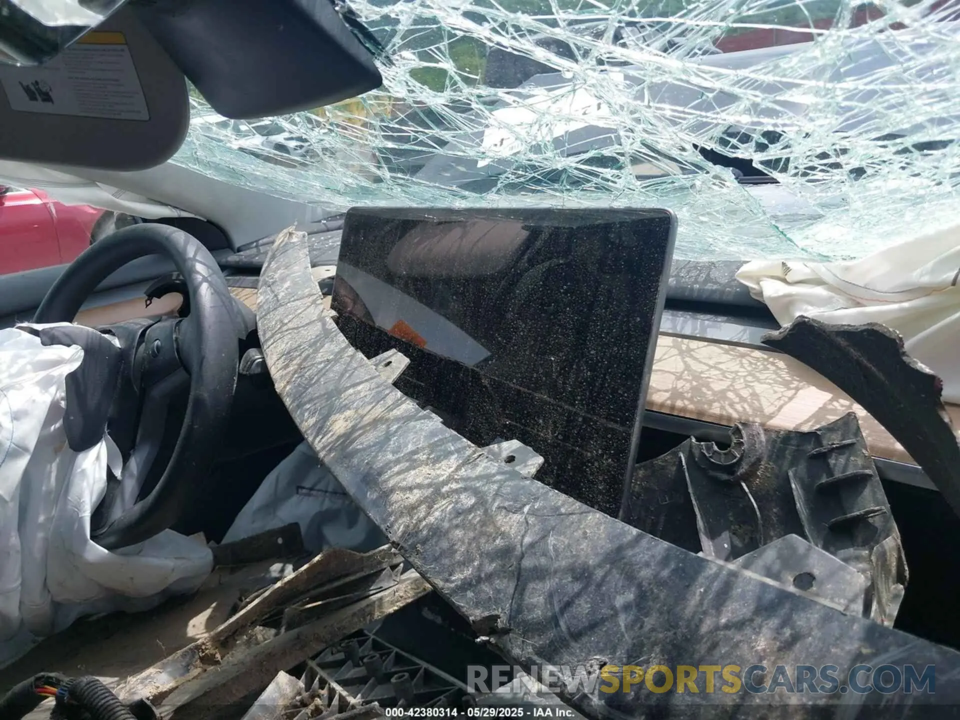 7 Photograph of a damaged car 5YJ3E1EC0NF174232 TESLA MODEL 3 2022