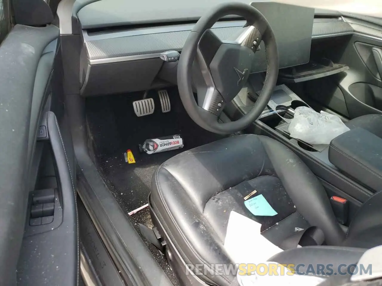 8 Photograph of a damaged car 5YJ3E1EC0NF261869 TESLA MODEL 3 2022