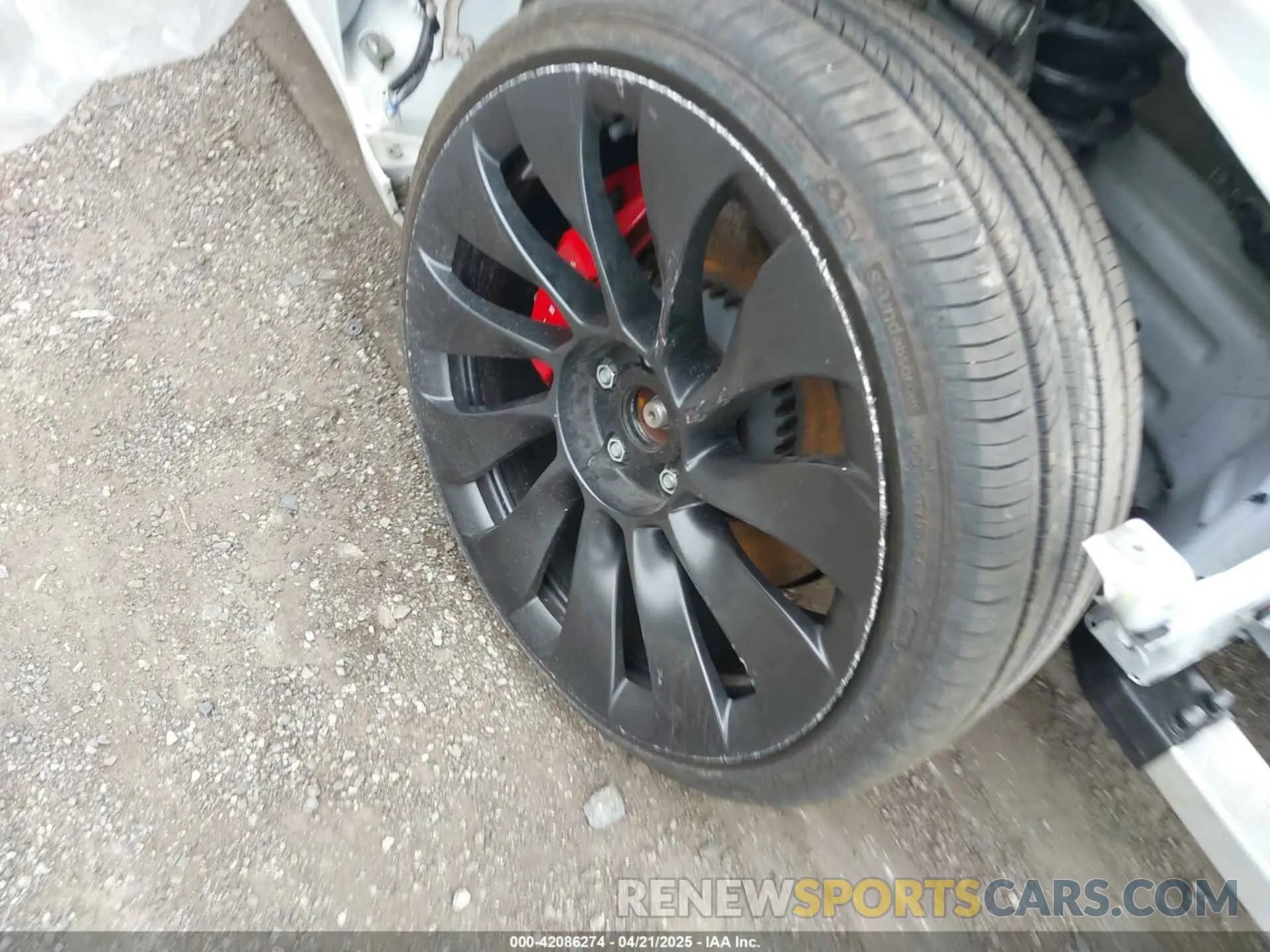 12 Photograph of a damaged car 5YJ3E1EC0NF263945 TESLA MODEL 3 2022