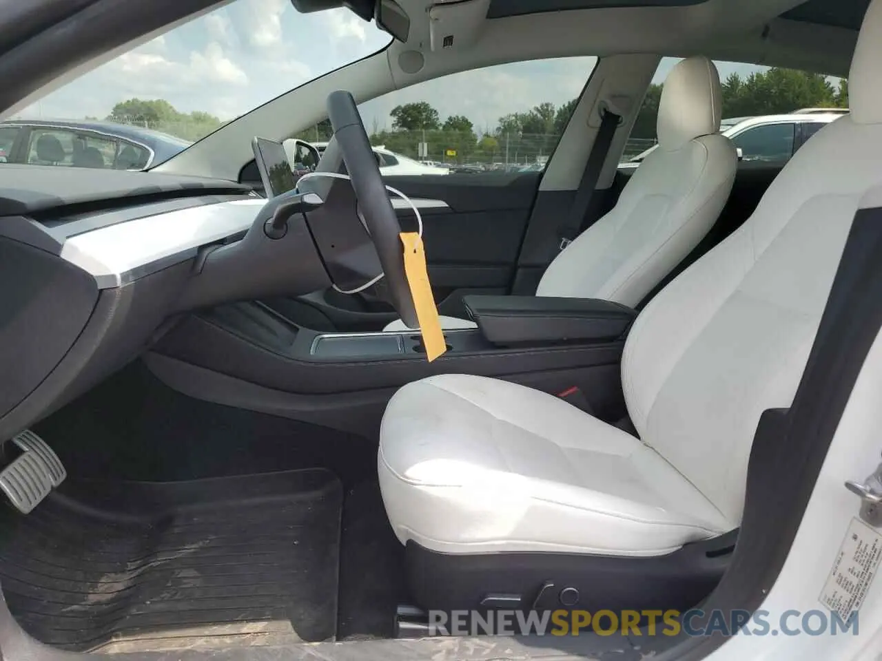 7 Photograph of a damaged car 5YJ3E1EC1NF104528 TESLA MODEL 3 2022