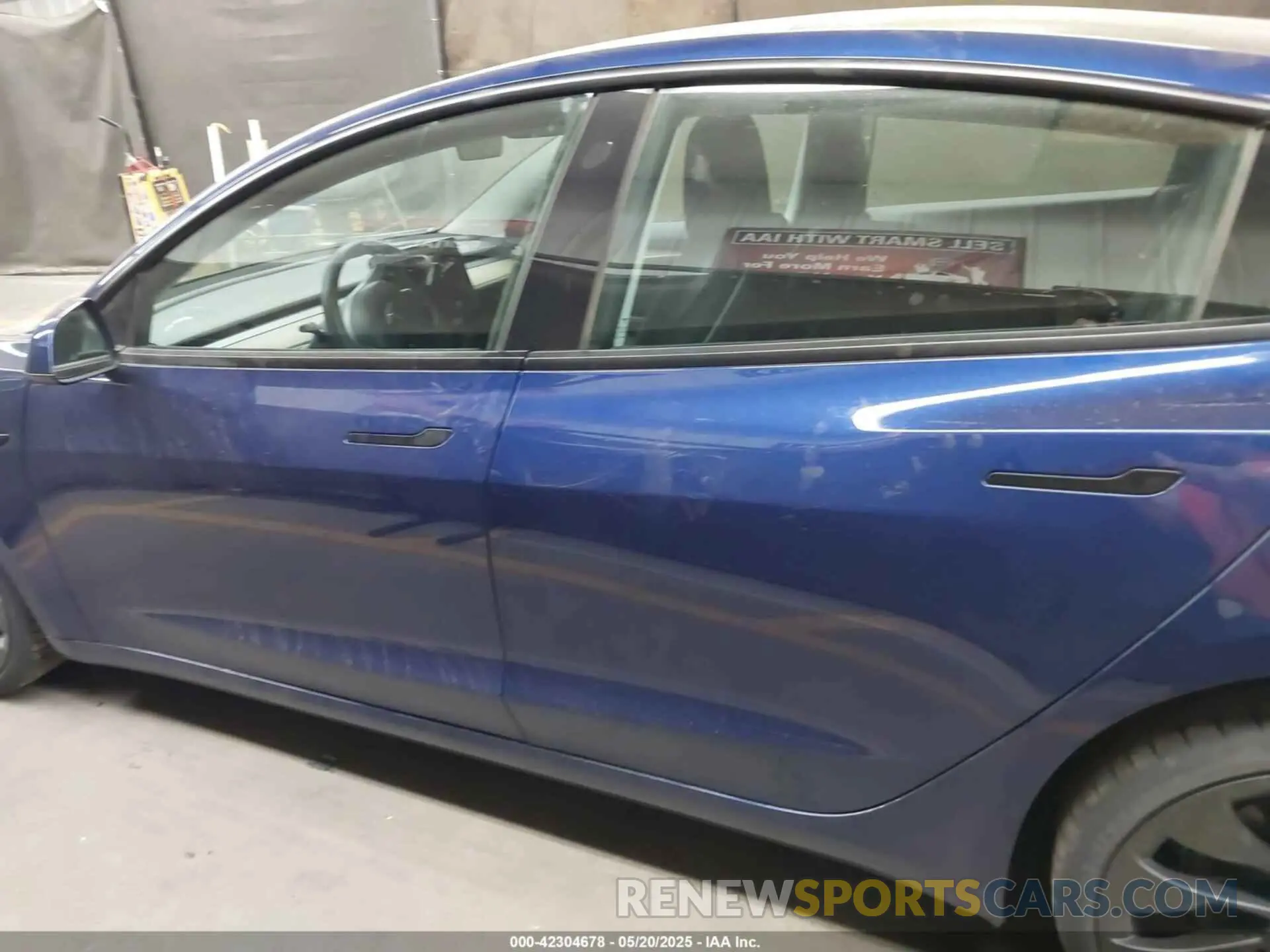 13 Photograph of a damaged car 5YJ3E1EC1NF104786 TESLA MODEL 3 2022