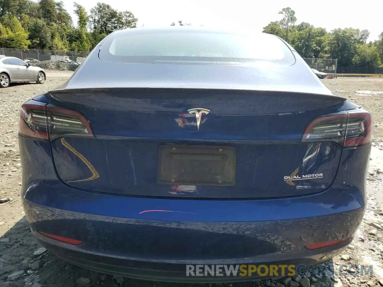6 Photograph of a damaged car 5YJ3E1EC1NF124116 TESLA MODEL 3 2022
