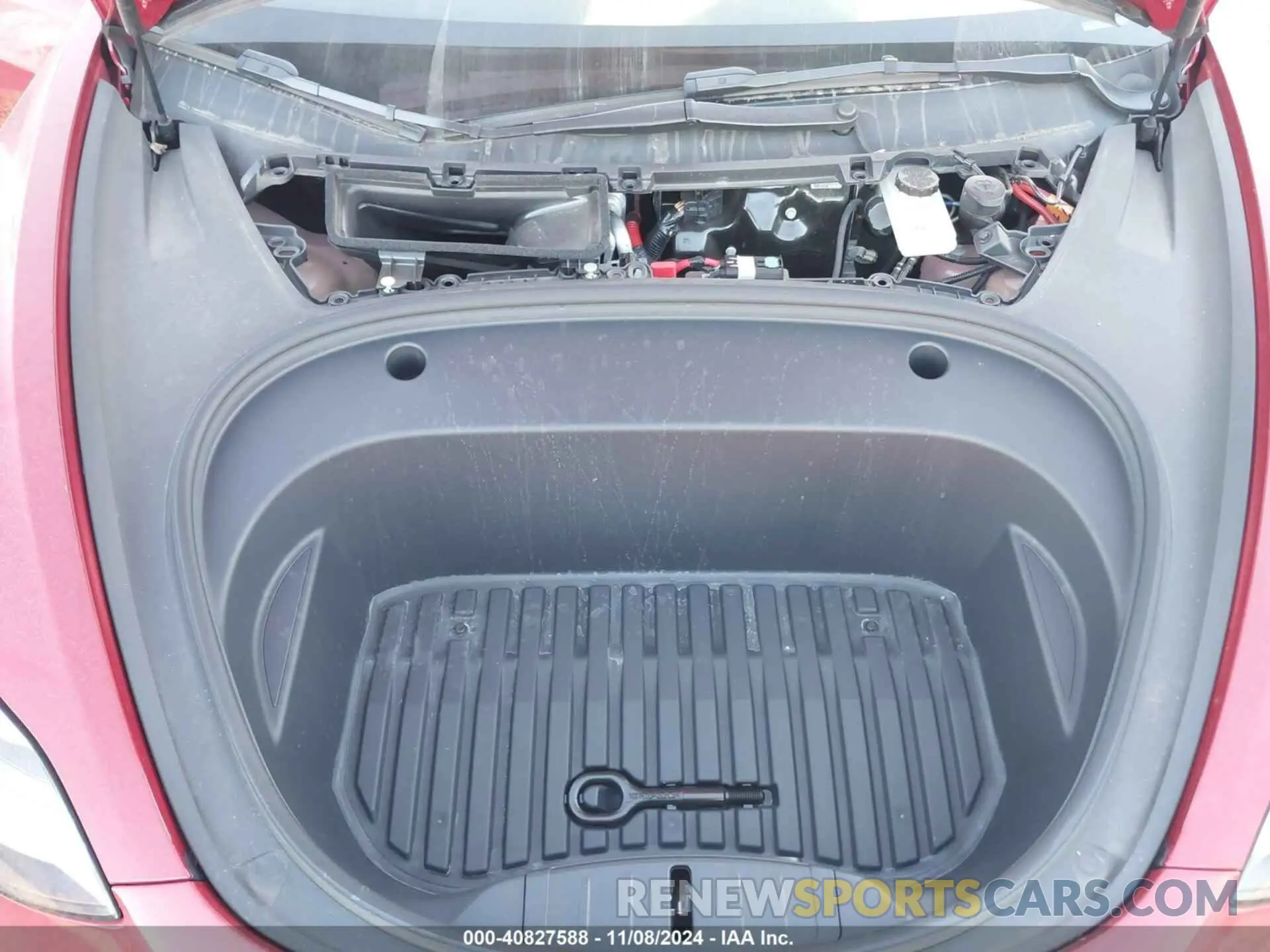 10 Photograph of a damaged car 5YJ3E1EC1NF163191 TESLA MODEL 3 2022