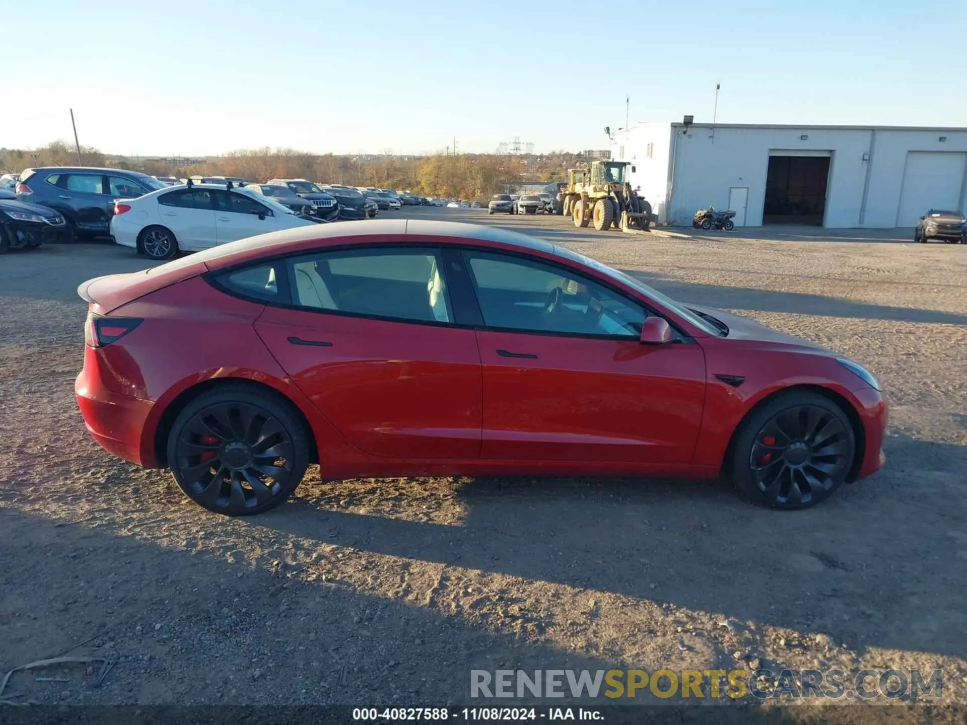 13 Photograph of a damaged car 5YJ3E1EC1NF163191 TESLA MODEL 3 2022