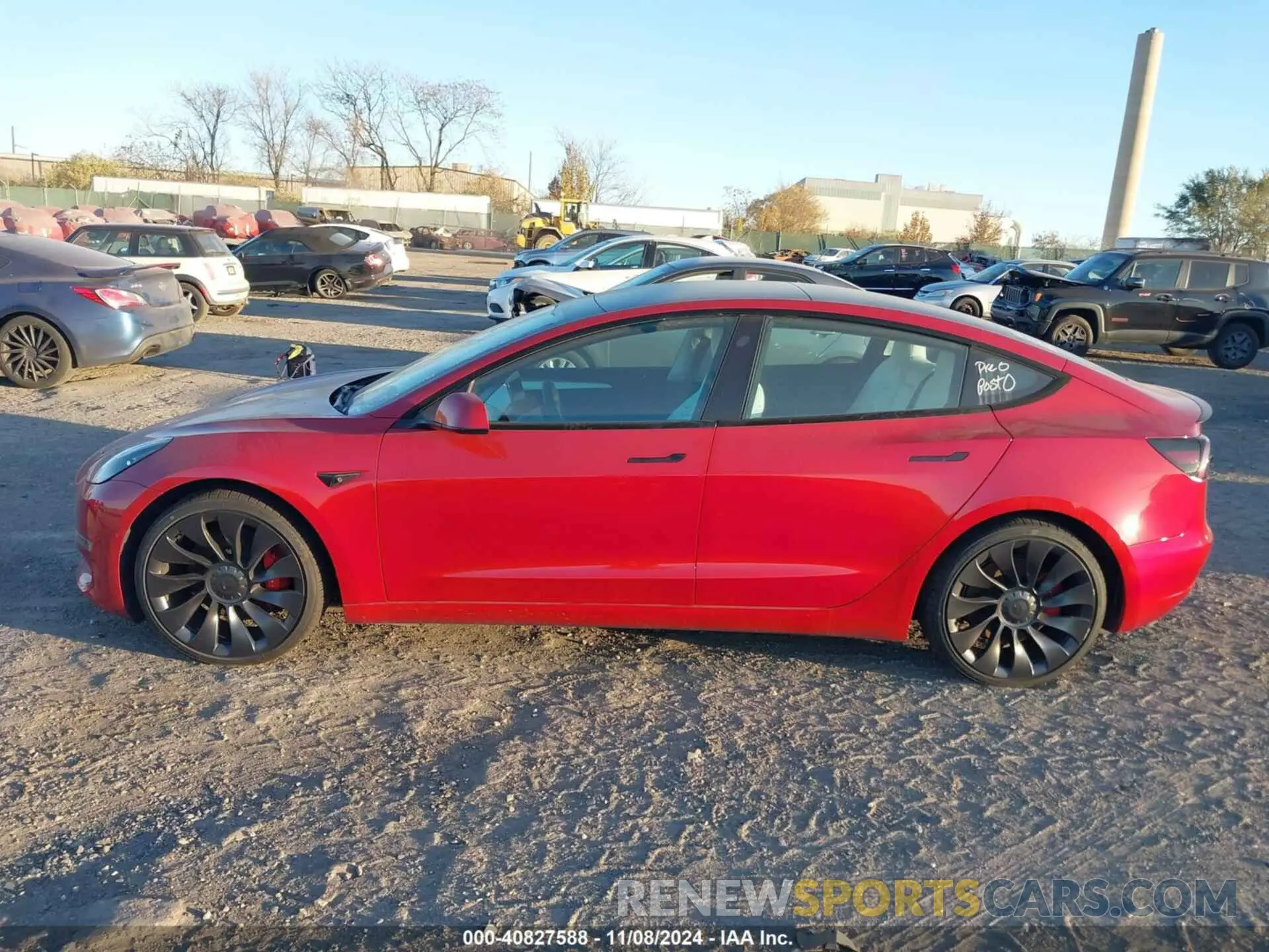 14 Photograph of a damaged car 5YJ3E1EC1NF163191 TESLA MODEL 3 2022