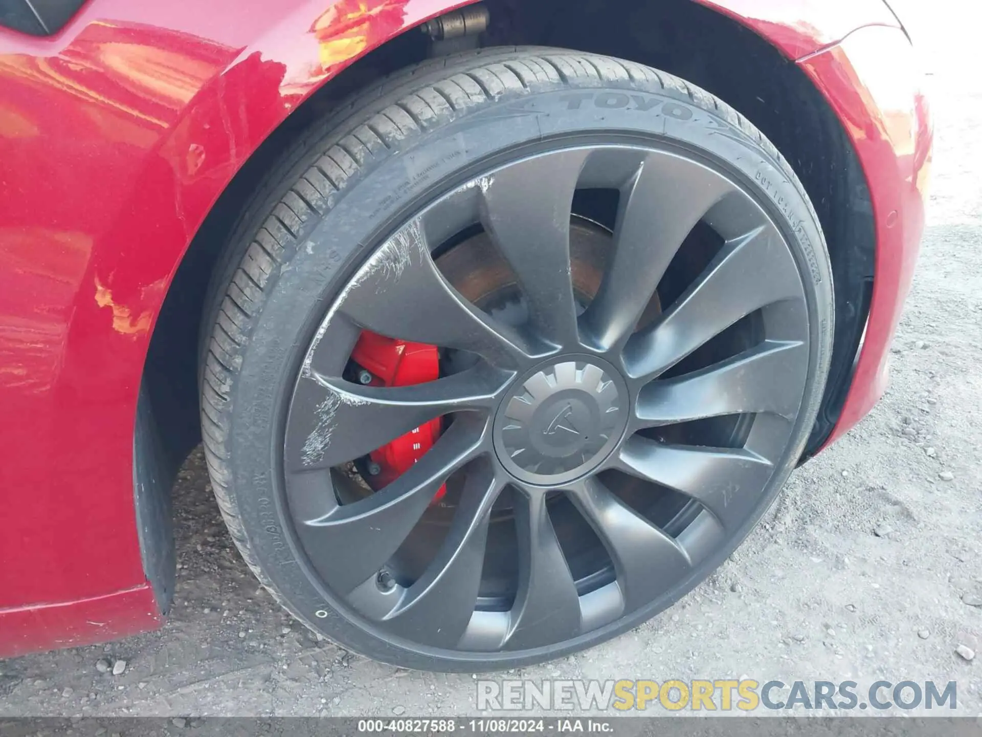 6 Photograph of a damaged car 5YJ3E1EC1NF163191 TESLA MODEL 3 2022