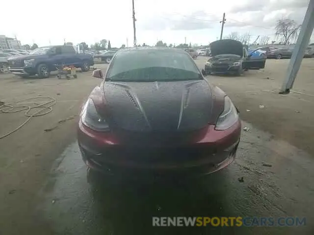 11 Photograph of a damaged car 5YJ3E1EC1NF170240 TESLA MODEL 3 2022