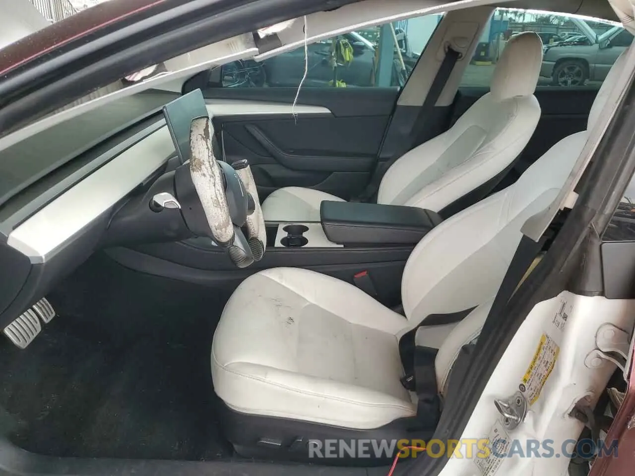 7 Photograph of a damaged car 5YJ3E1EC1NF170240 TESLA MODEL 3 2022