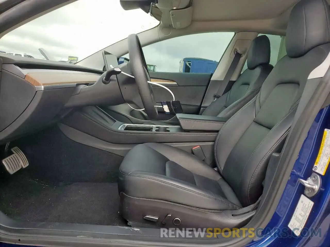 7 Photograph of a damaged car 5YJ3E1EC1NF254025 TESLA MODEL 3 2022