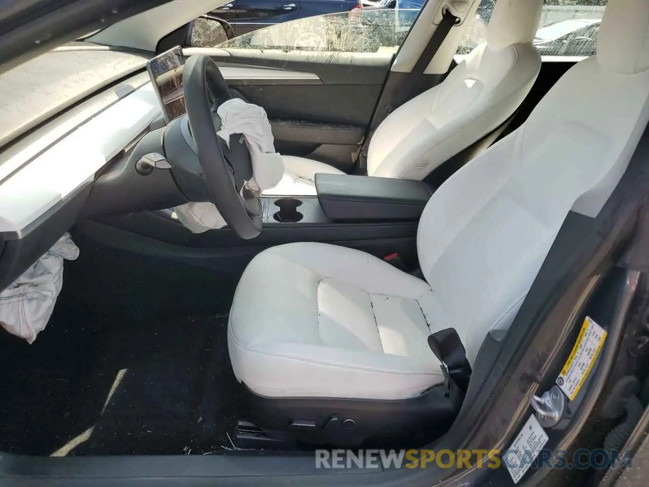 7 Photograph of a damaged car 5YJ3E1EC1NF262416 TESLA MODEL 3 2022