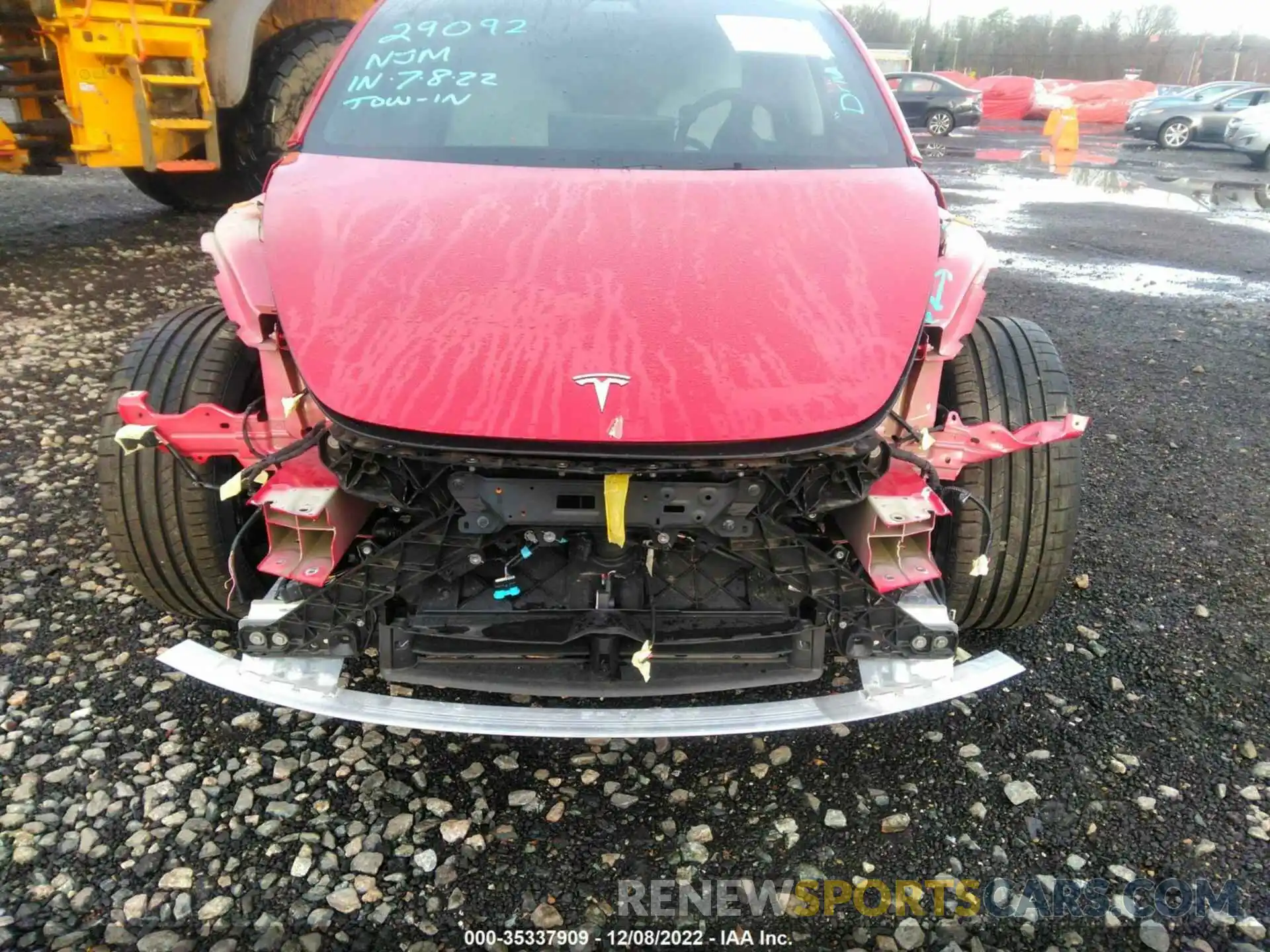 6 Photograph of a damaged car 5YJ3E1EC2NF104215 TESLA MODEL 3 2022