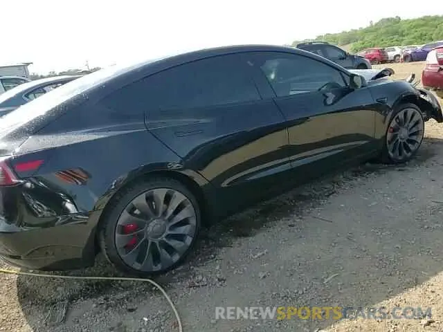 13 Photograph of a damaged car 5YJ3E1EC2NF105090 TESLA MODEL 3 2022