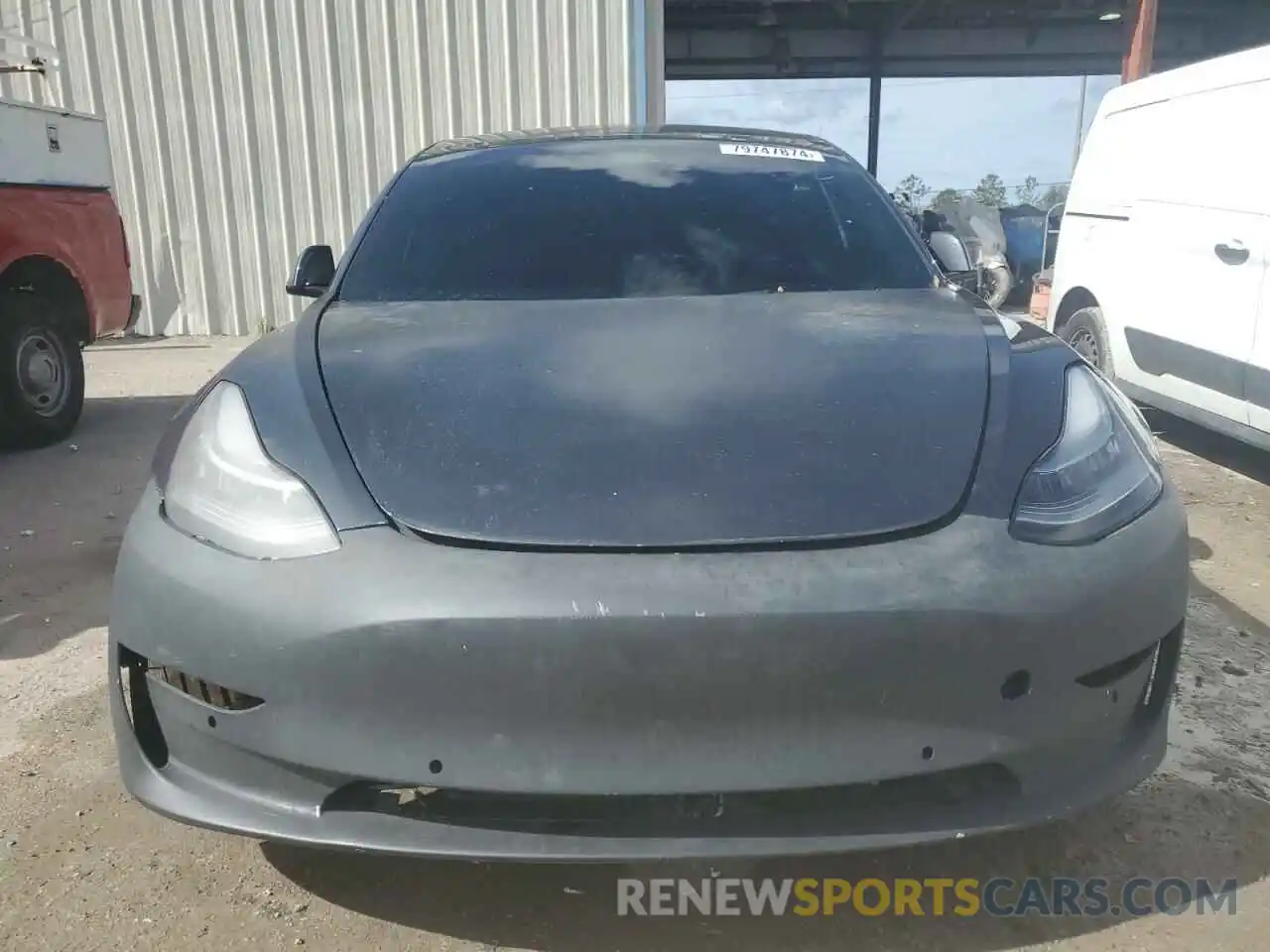 5 Photograph of a damaged car 5YJ3E1EC2NF127817 TESLA MODEL 3 2022