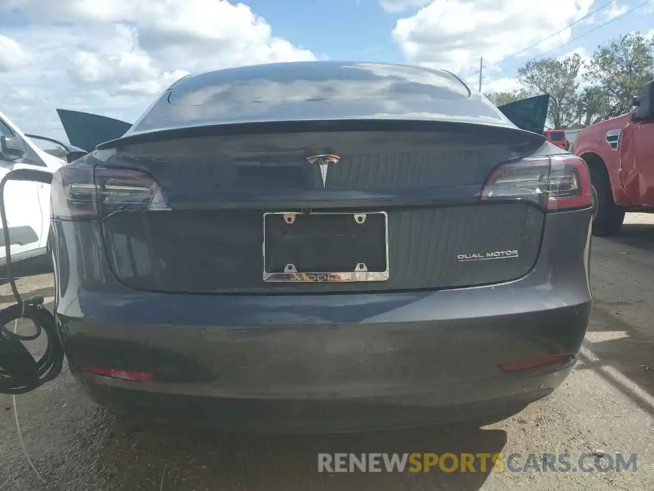 6 Photograph of a damaged car 5YJ3E1EC2NF127817 TESLA MODEL 3 2022