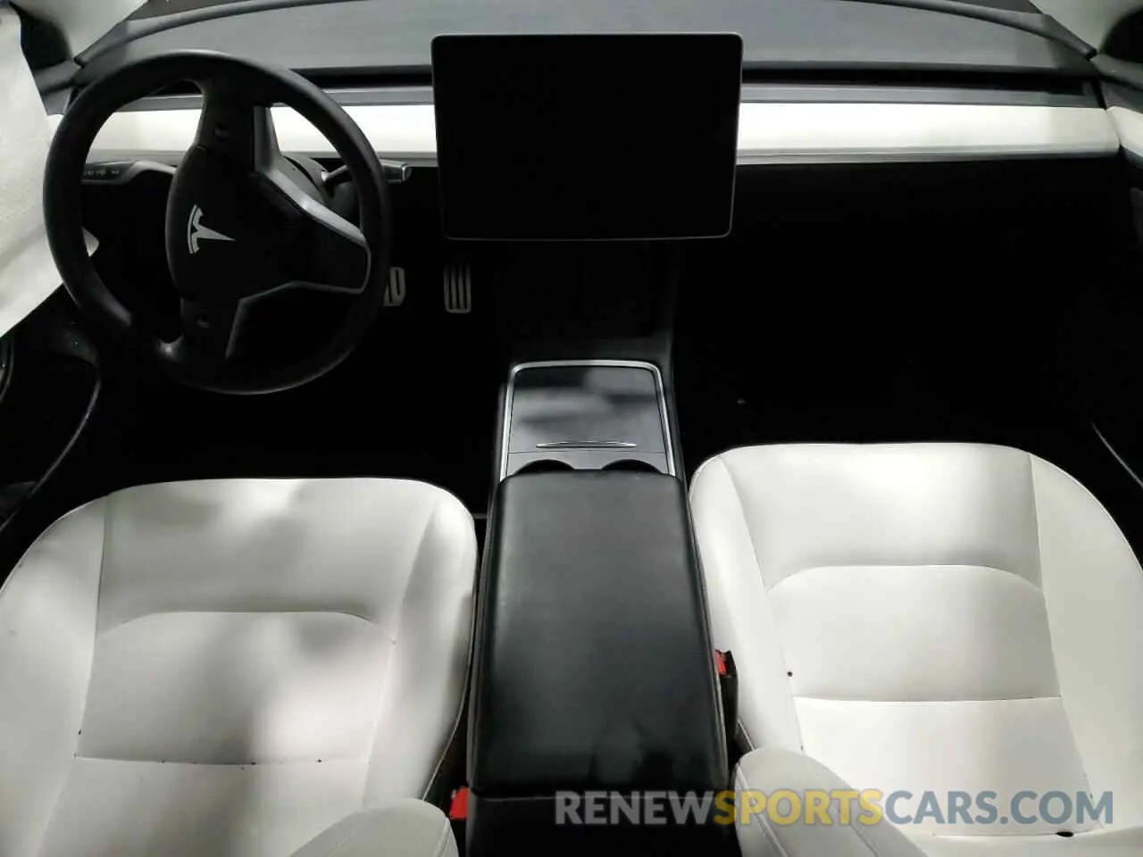 8 Photograph of a damaged car 5YJ3E1EC2NF337043 TESLA MODEL 3 2022