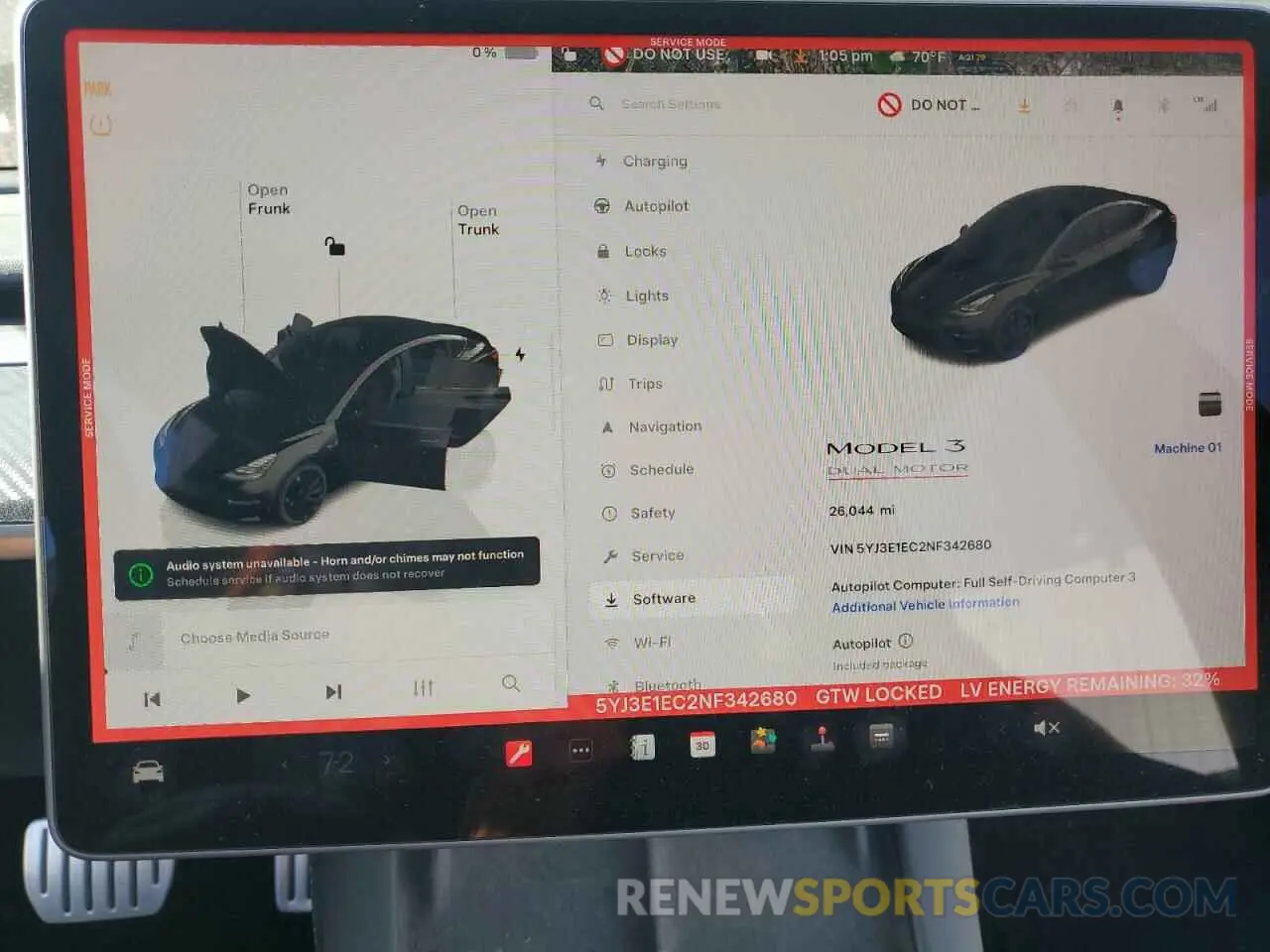 8 Photograph of a damaged car 5YJ3E1EC2NF342680 TESLA MODEL 3 2022