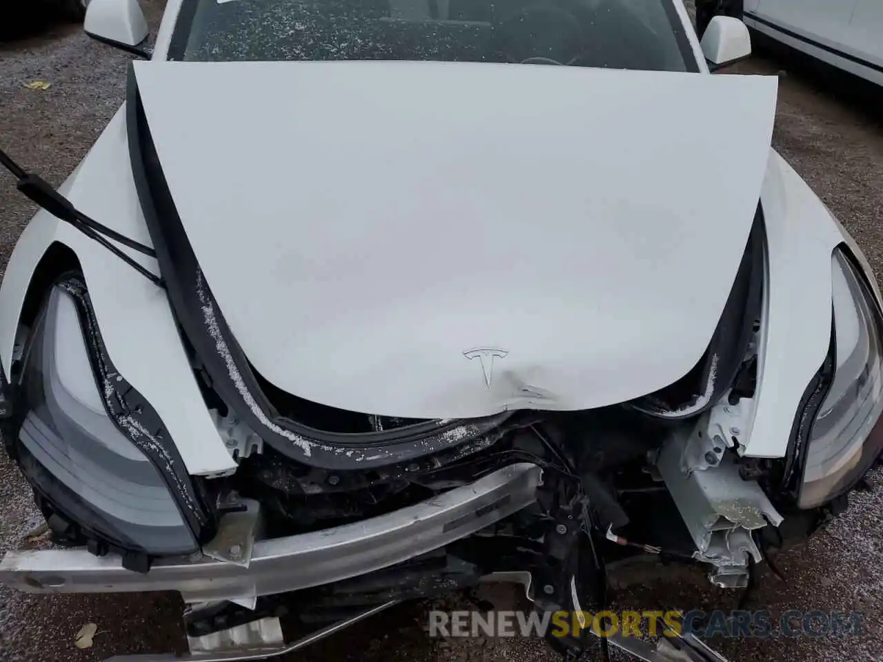 11 Photograph of a damaged car 5YJ3E1EC2NF343103 TESLA MODEL 3 2022