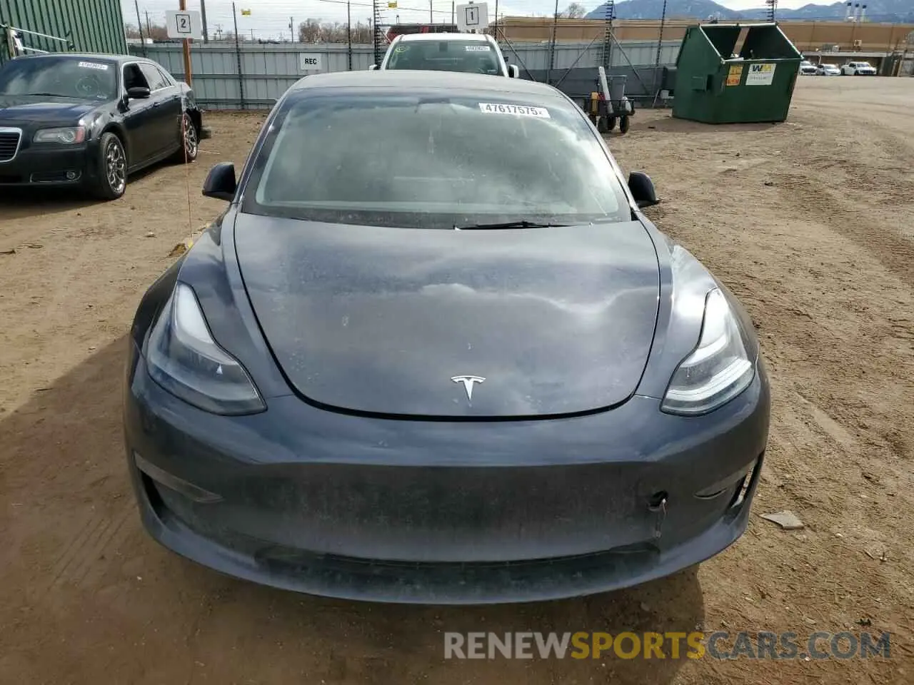 5 Photograph of a damaged car 5YJ3E1EC2NF357843 TESLA MODEL 3 2022