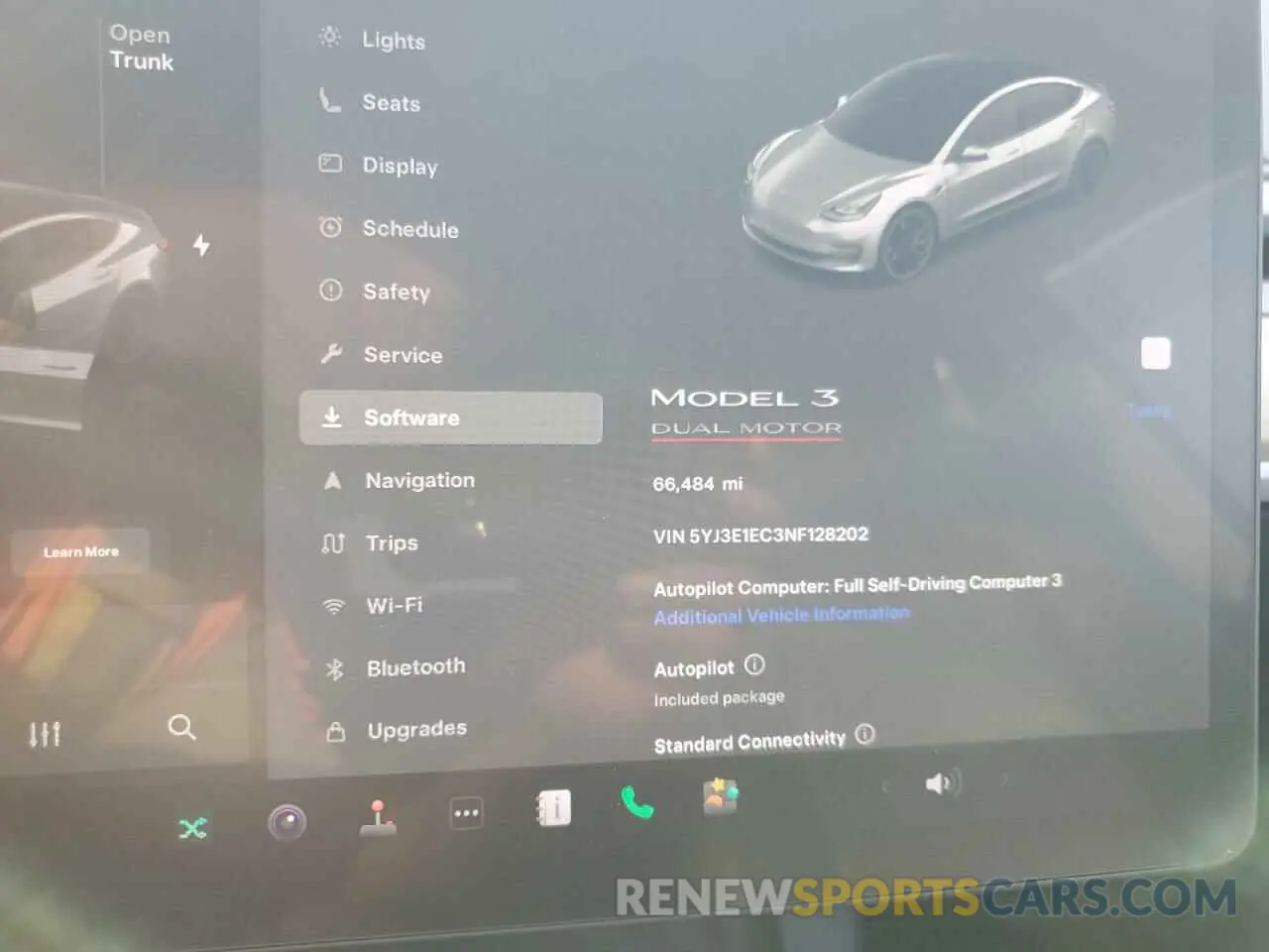 9 Photograph of a damaged car 5YJ3E1EC3NF128202 TESLA MODEL 3 2022