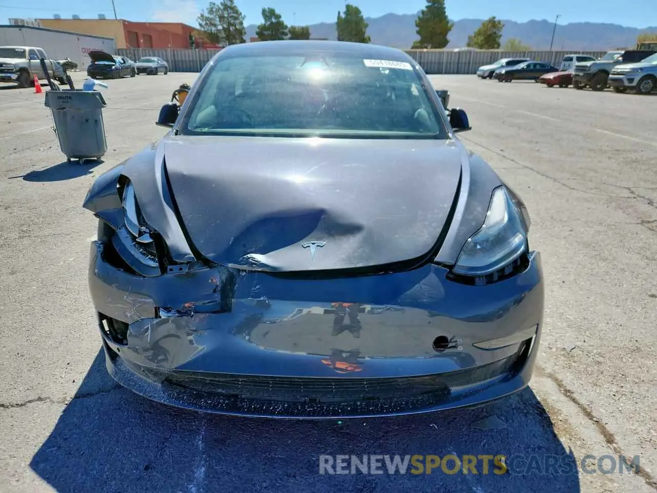 5 Photograph of a damaged car 5YJ3E1EC3NF144870 TESLA MODEL 3 2022