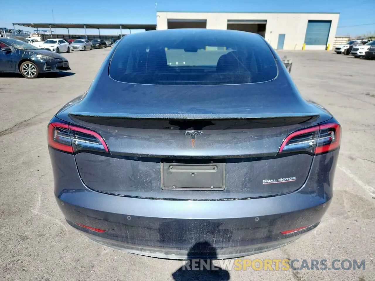6 Photograph of a damaged car 5YJ3E1EC3NF144870 TESLA MODEL 3 2022