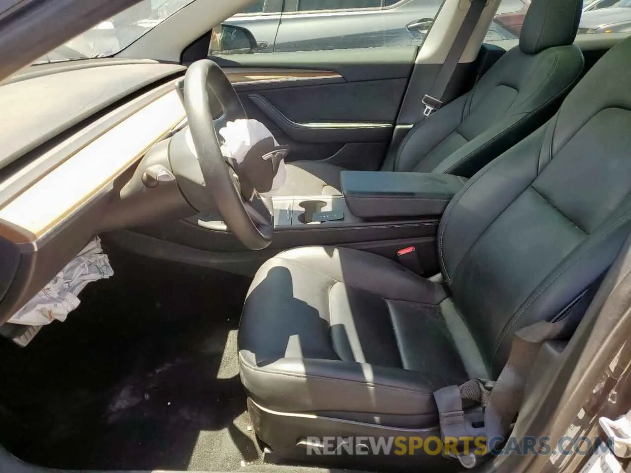 7 Photograph of a damaged car 5YJ3E1EC3NF144870 TESLA MODEL 3 2022