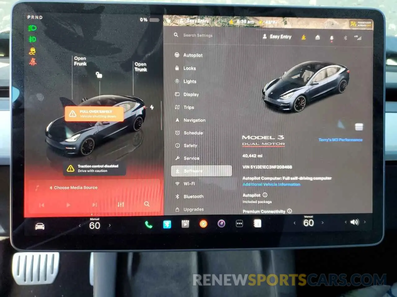 9 Photograph of a damaged car 5YJ3E1EC3NF208468 TESLA MODEL 3 2022