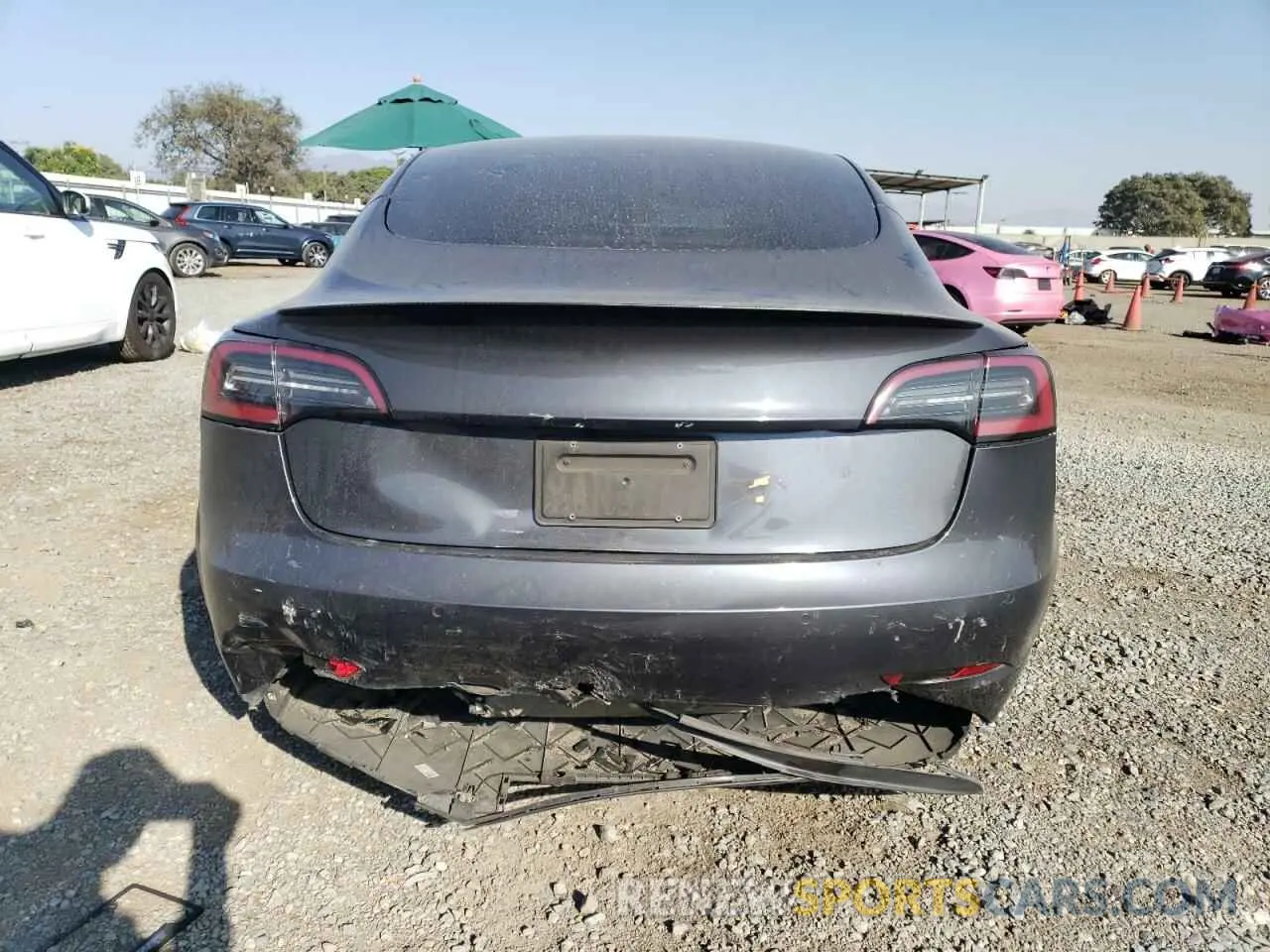 6 Photograph of a damaged car 5YJ3E1EC3NF210351 TESLA MODEL 3 2022