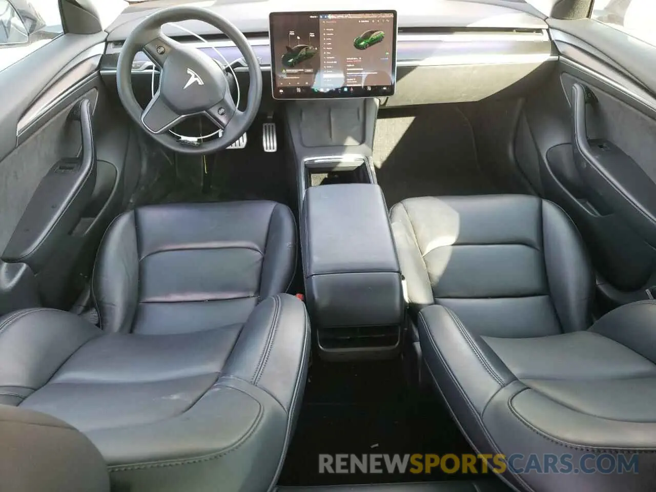 8 Photograph of a damaged car 5YJ3E1EC3NF210351 TESLA MODEL 3 2022
